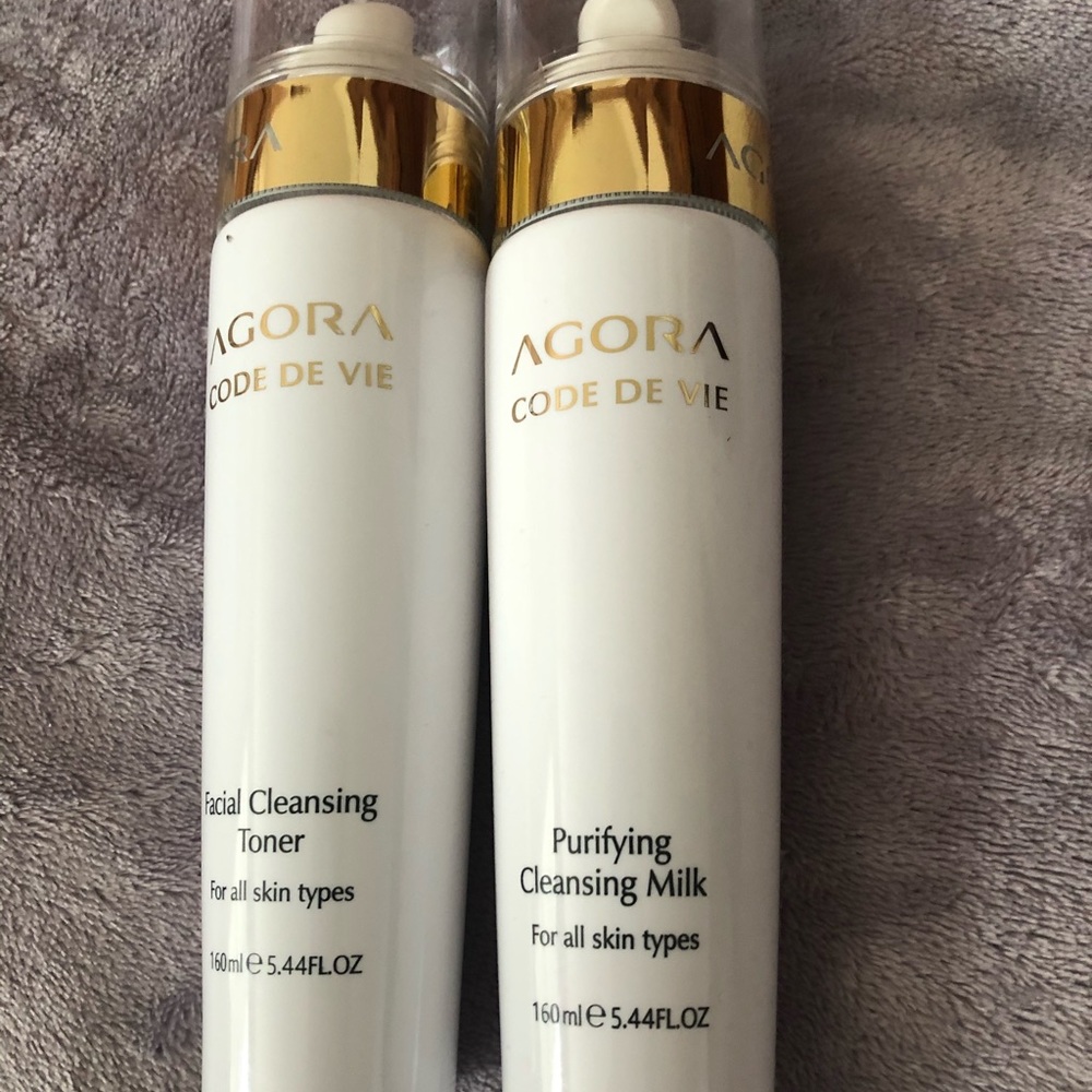 NEW Agora Purifying Cleansing Milk & Facial Toner